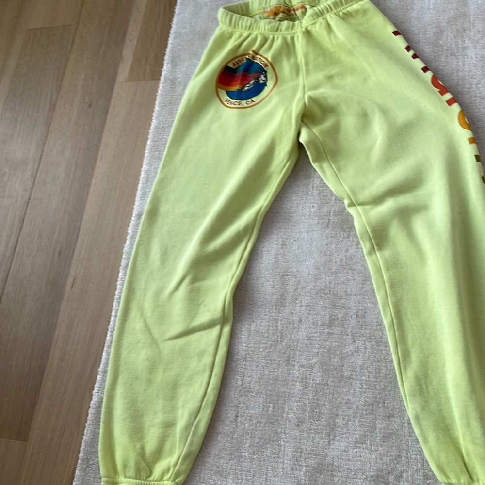 Yellow Aviator Nation sweats!